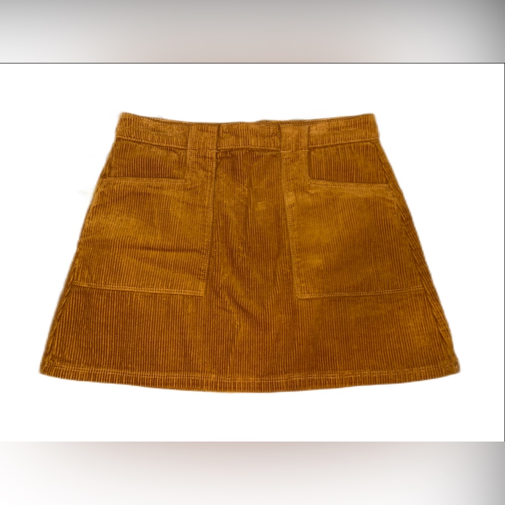 Corduroy Mini Skirt